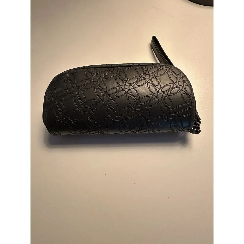Oakley sunglasses black soft shell vinyl case with wrist strap
